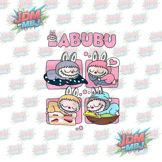 Iron On - Labubu DTF 20cm
