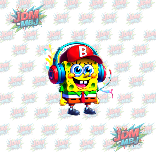 Iron On - SpongeBob Square Pants  DTF