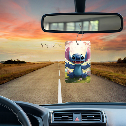 Inspired by Stitch Car Air Freshener Sublimation Prints