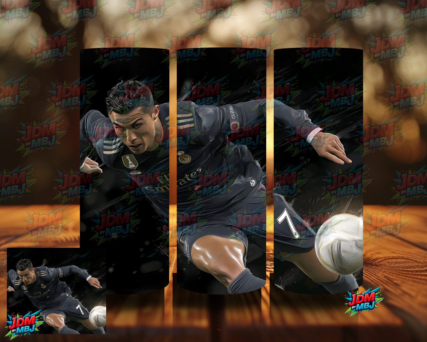 Inspired by Cristiano Ronaldo Sublimation Prints