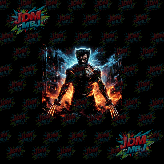 Iron On - Superhero Halftone DTF