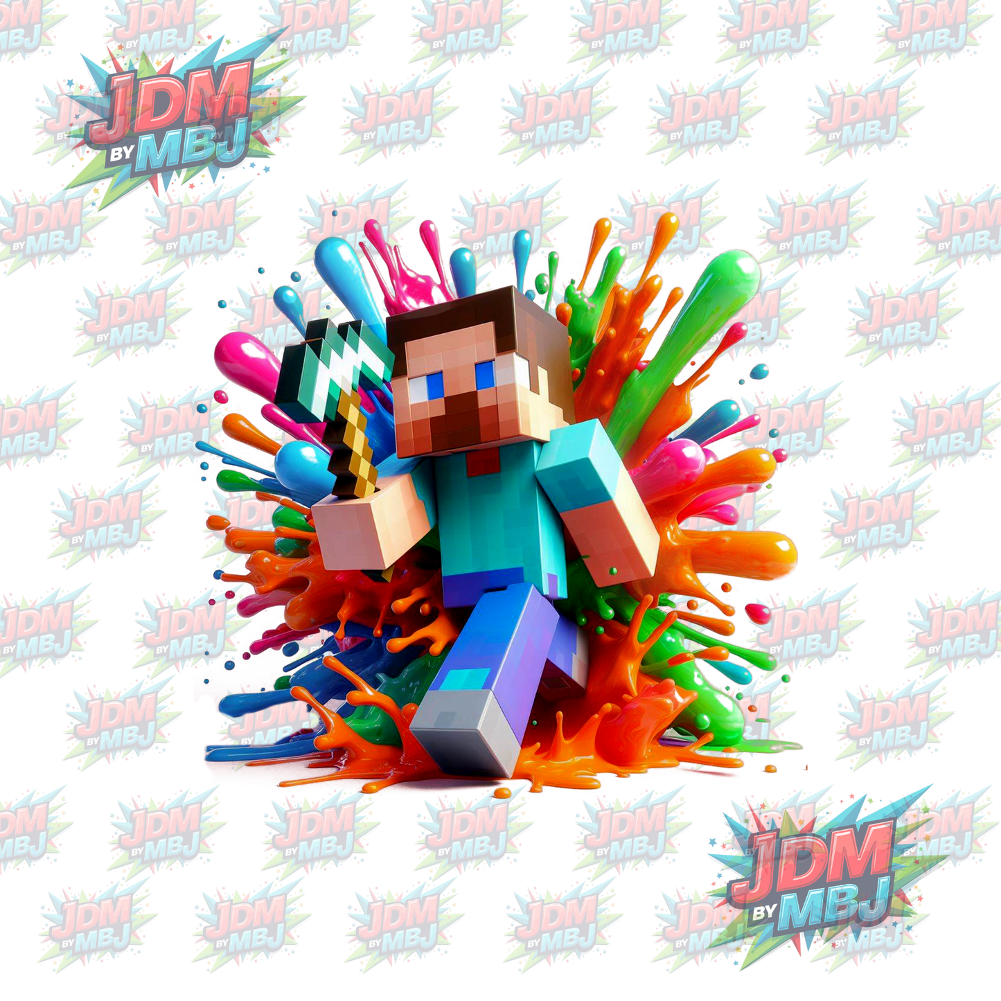 Iron On - Inspired Disney Colour Splash DTF 20cm