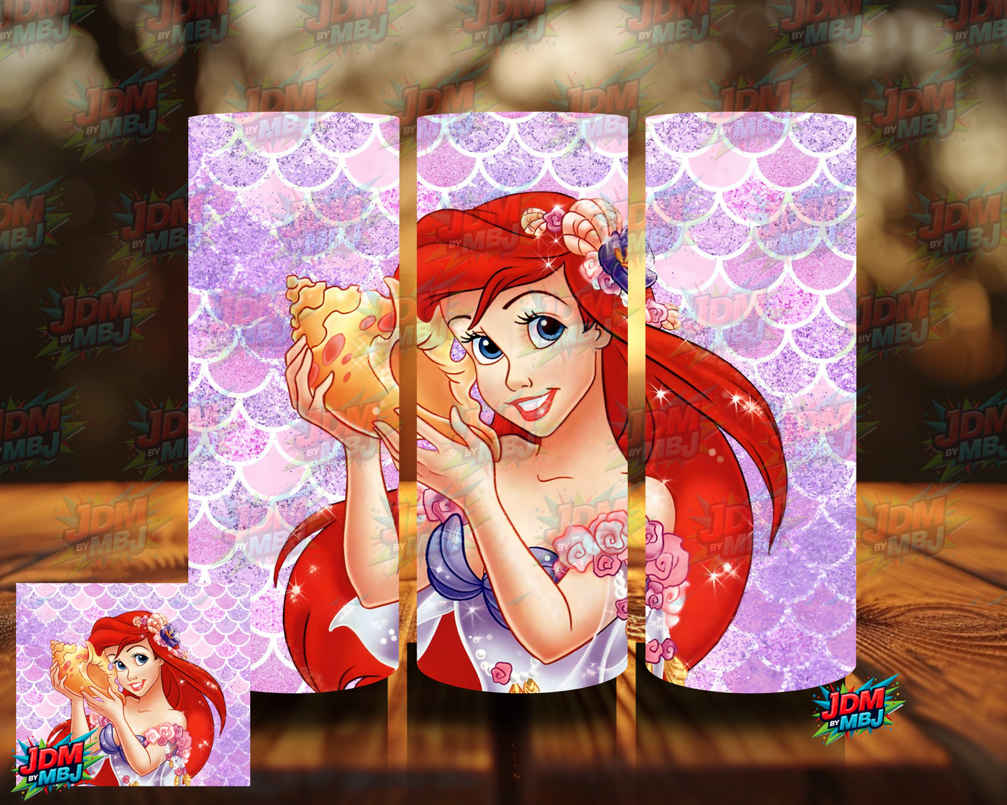 Inspired by The Little Mermaid Sublimation Prints