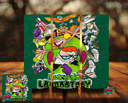 Inspired by Dexter's Laboratory Sublimation Prints