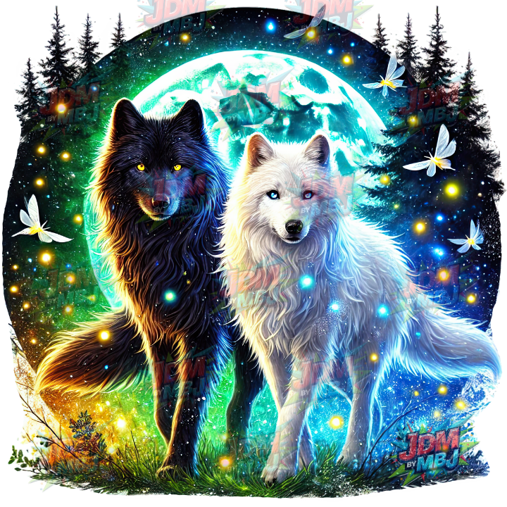 Iron On - Mystery Wolf's DTF 25cm