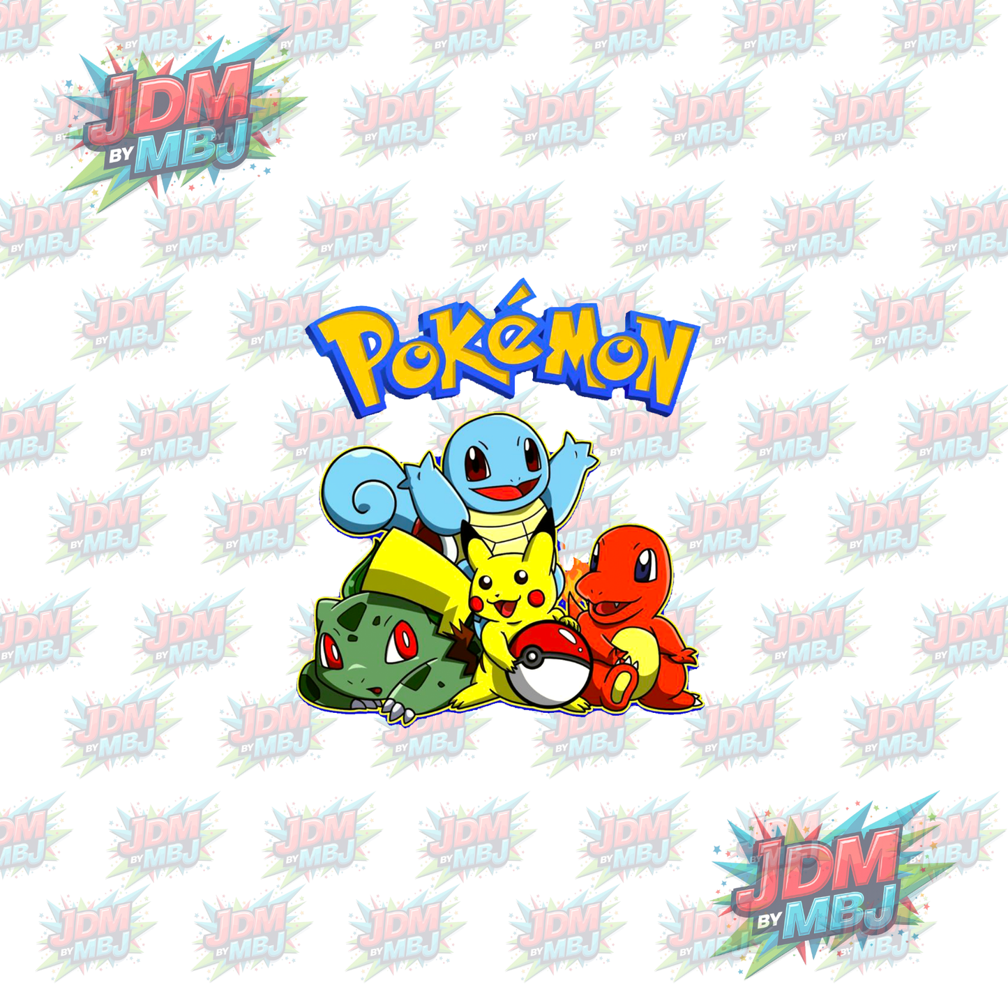 Iron On - Pokemon DTF