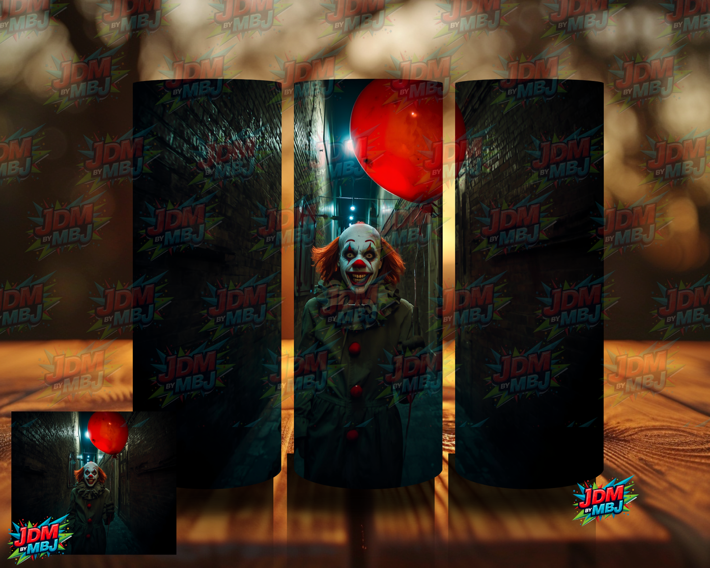 Inspired by HORROR Clowns 2.0 Sublimation Prints