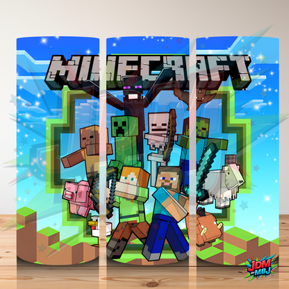 Inspirado en las impresiones de sublimación de MineCraft