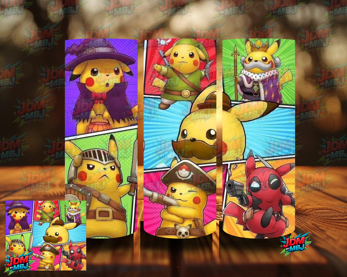 Inspired by Pokémon Sublimation Prints