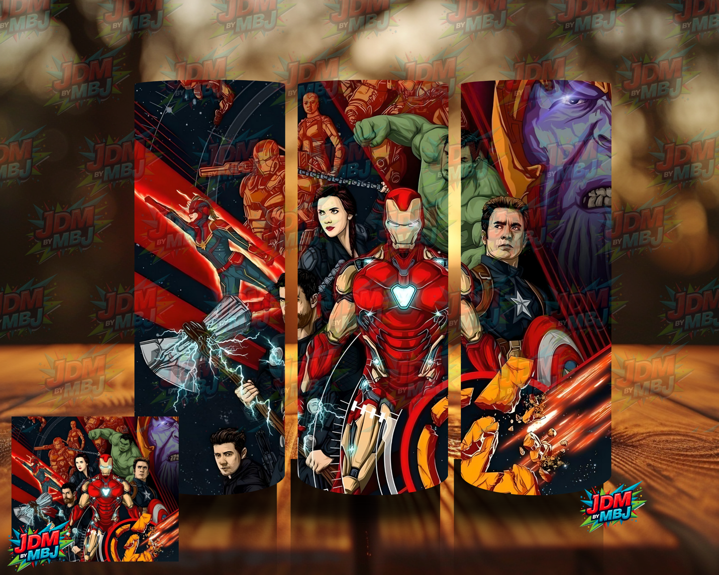 Inspired by Marvel Sublimation Prints