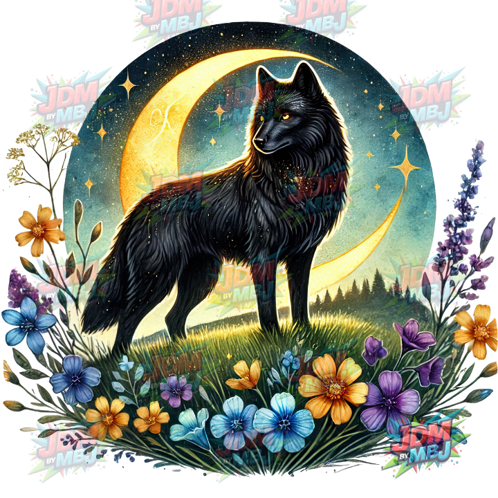 Iron On - Mystery Wolf's DTF 25cm