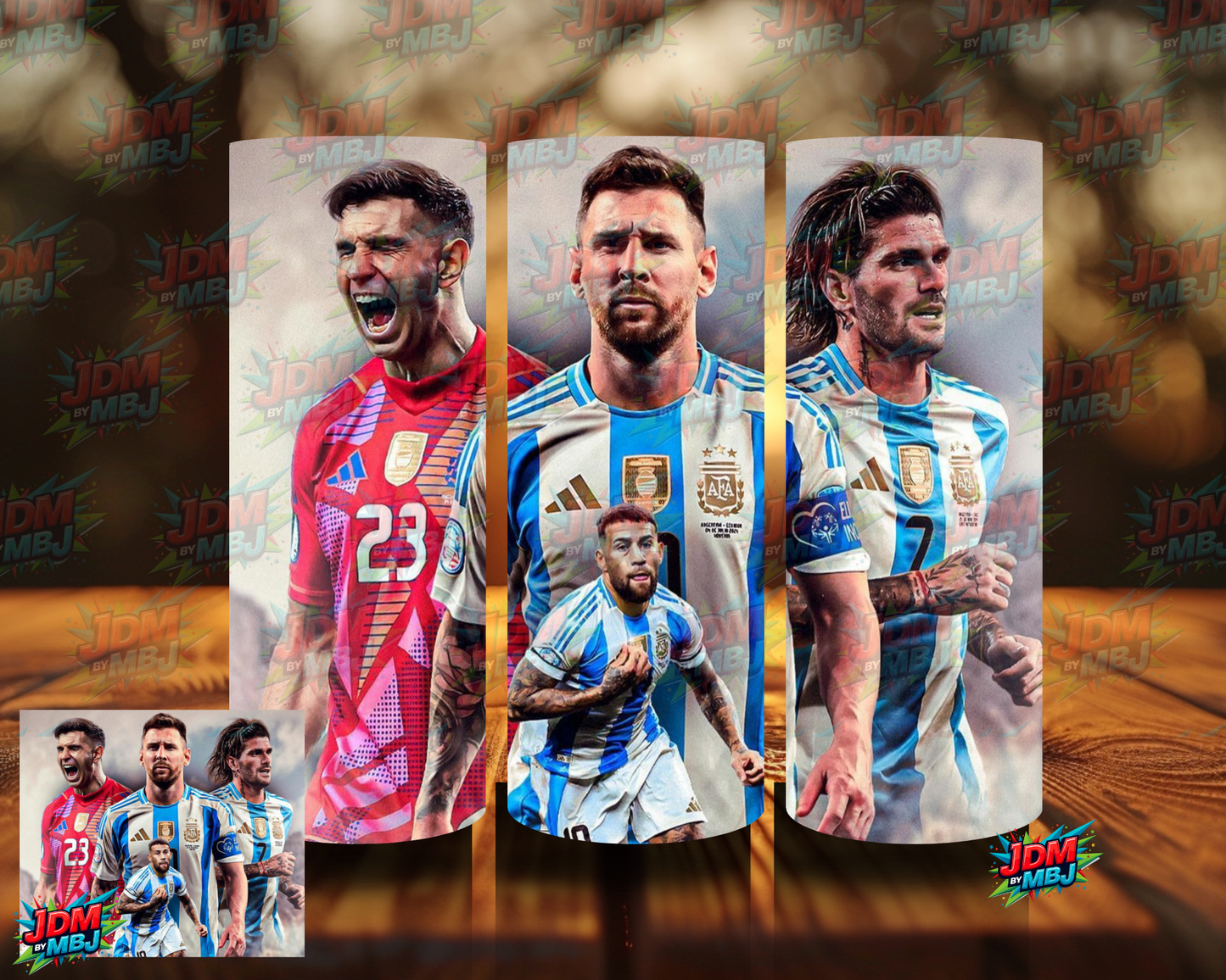 Inspired by Messi Soccer Player Sublimation Prints