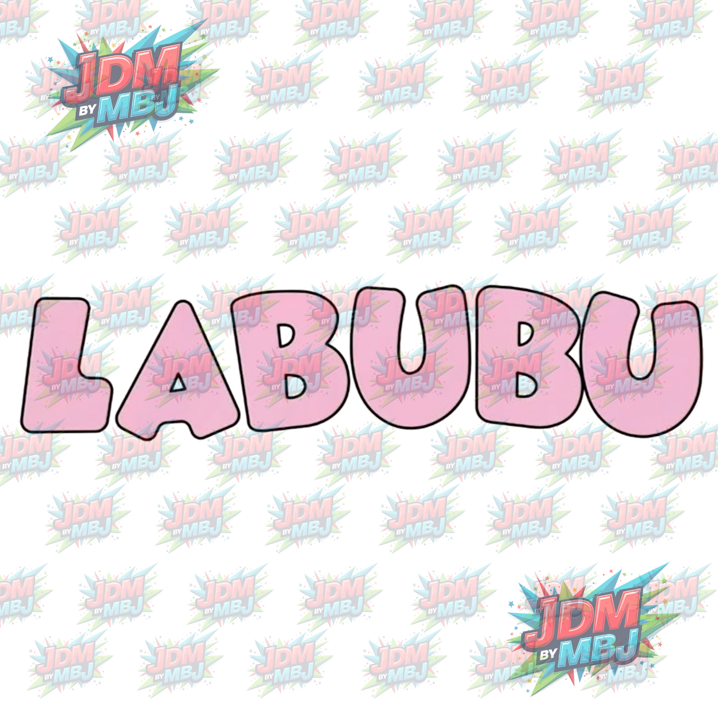 Iron On - Labubu DTF 20cm