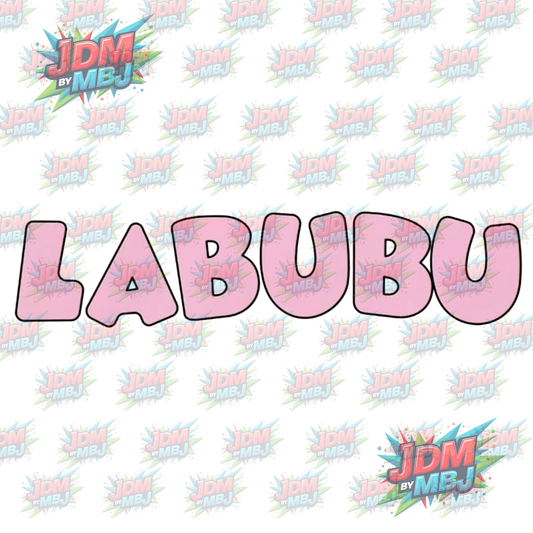 Iron On - Labubu DTF 20cm