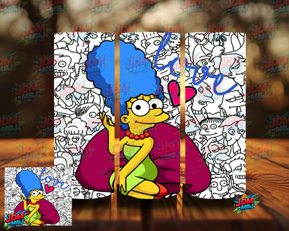 Inspired by The Simpson Sublimation Prints