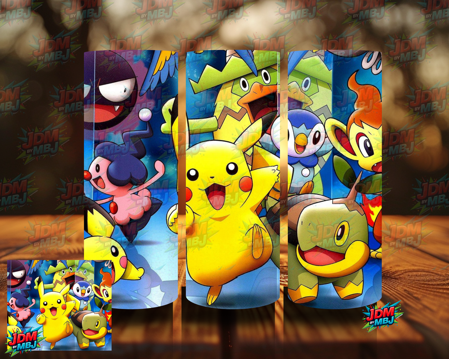 Inspired by Pokémon Sublimation Prints