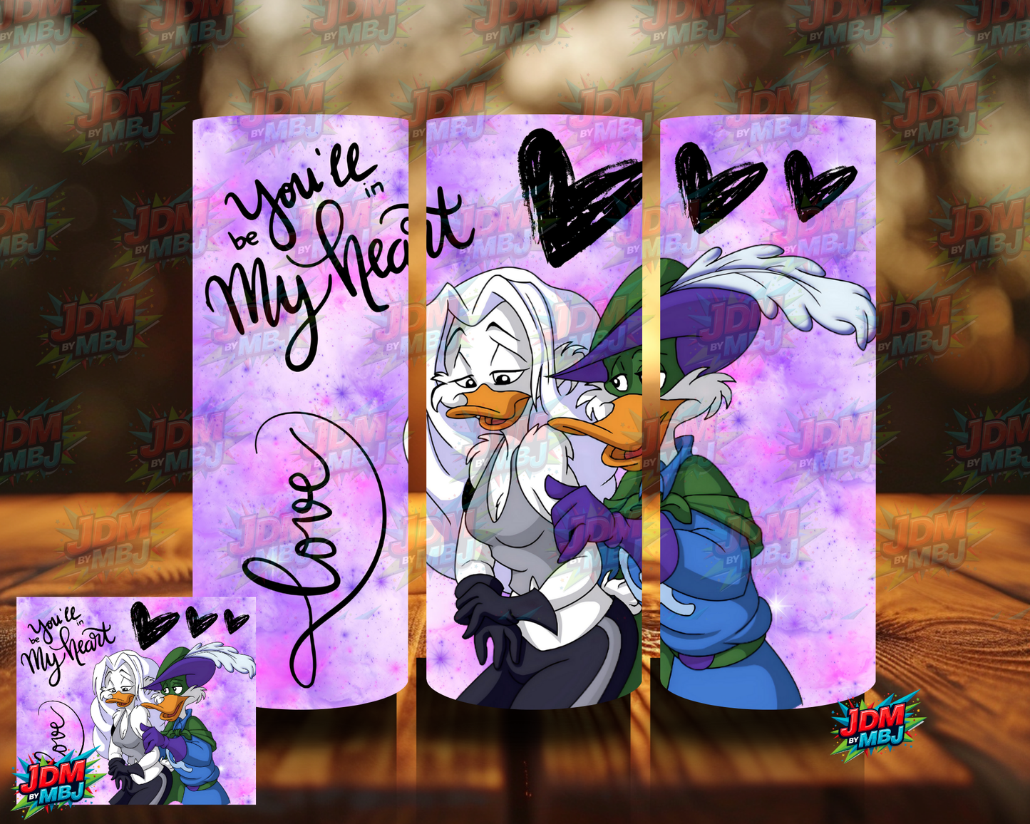 Inspired by Dark Wing Duck Sublimation Prints