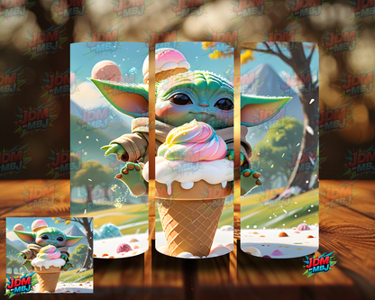 Inspired by Yoda Sublimation Prints