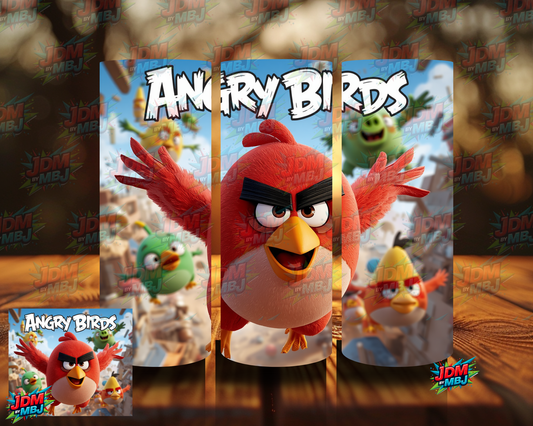 Inspired by Angry Bird's Sublimation Prints