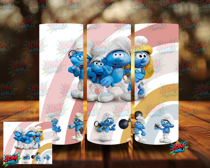 Inspired by Smurf's Sublimation Prints