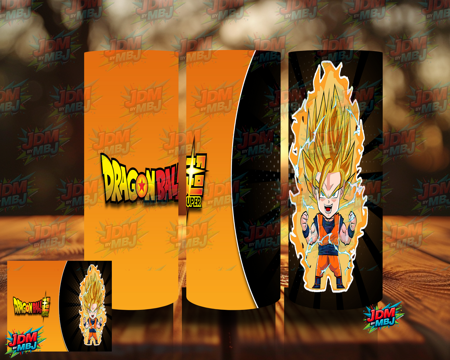 Inspired by Dragon Ball Z Sublimation Prints