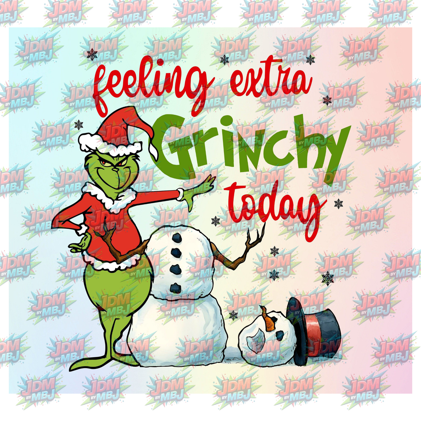 Inspired by Grinch Sublimation Prints