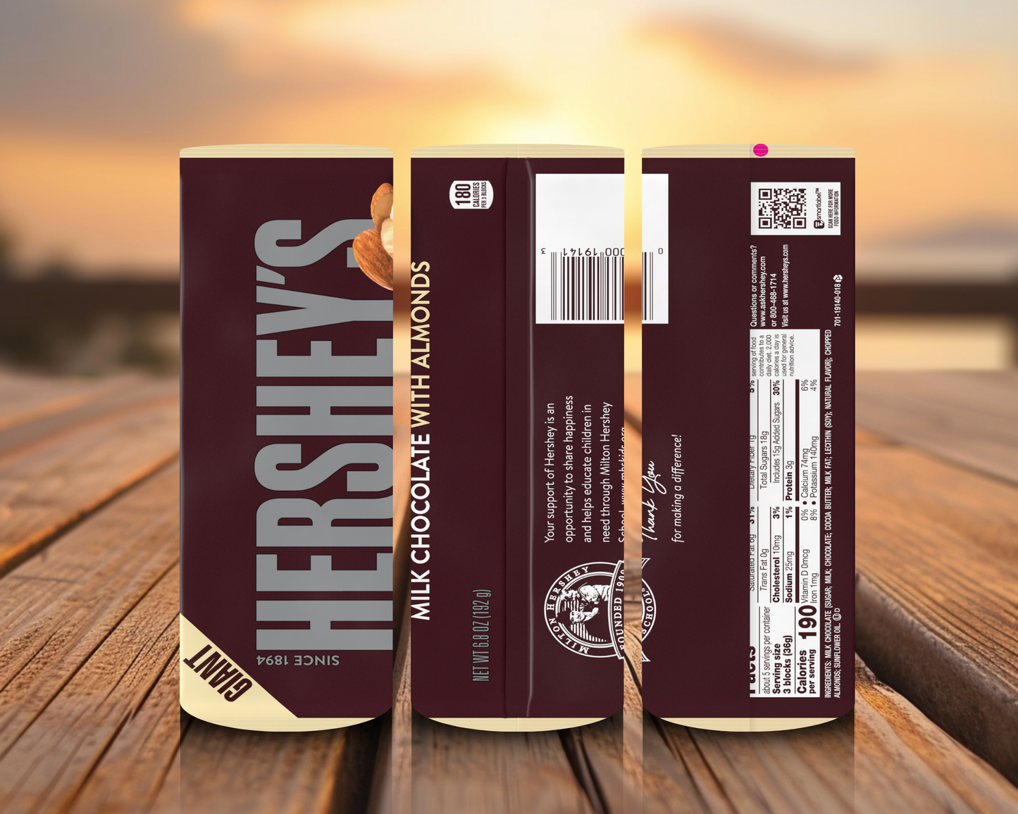 Inspirado en impresiones de sublimación de snacks