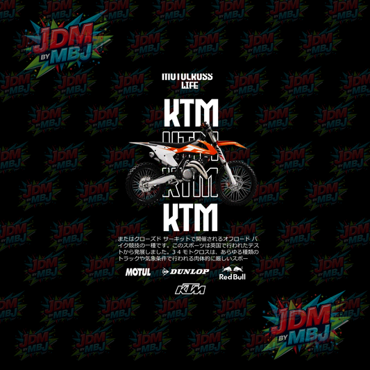 Iron On - Motorcycle  DTF