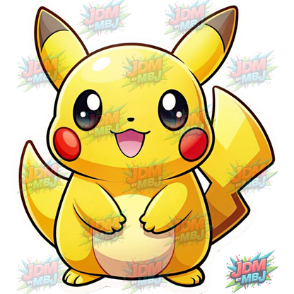 Planchado - Pokémon DTF 25cm