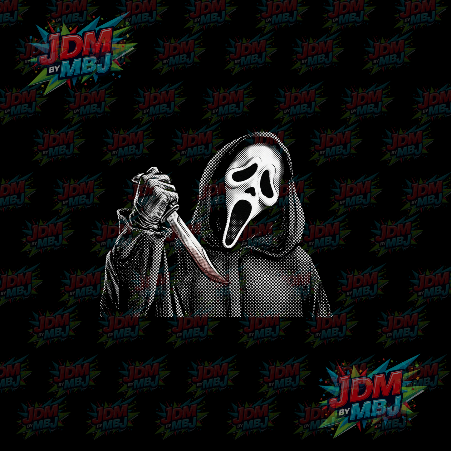 Iron On - Horror 'Halftone' DTF