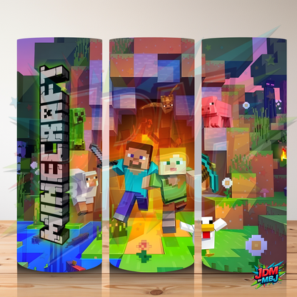 Inspirado en las impresiones de sublimación de MineCraft