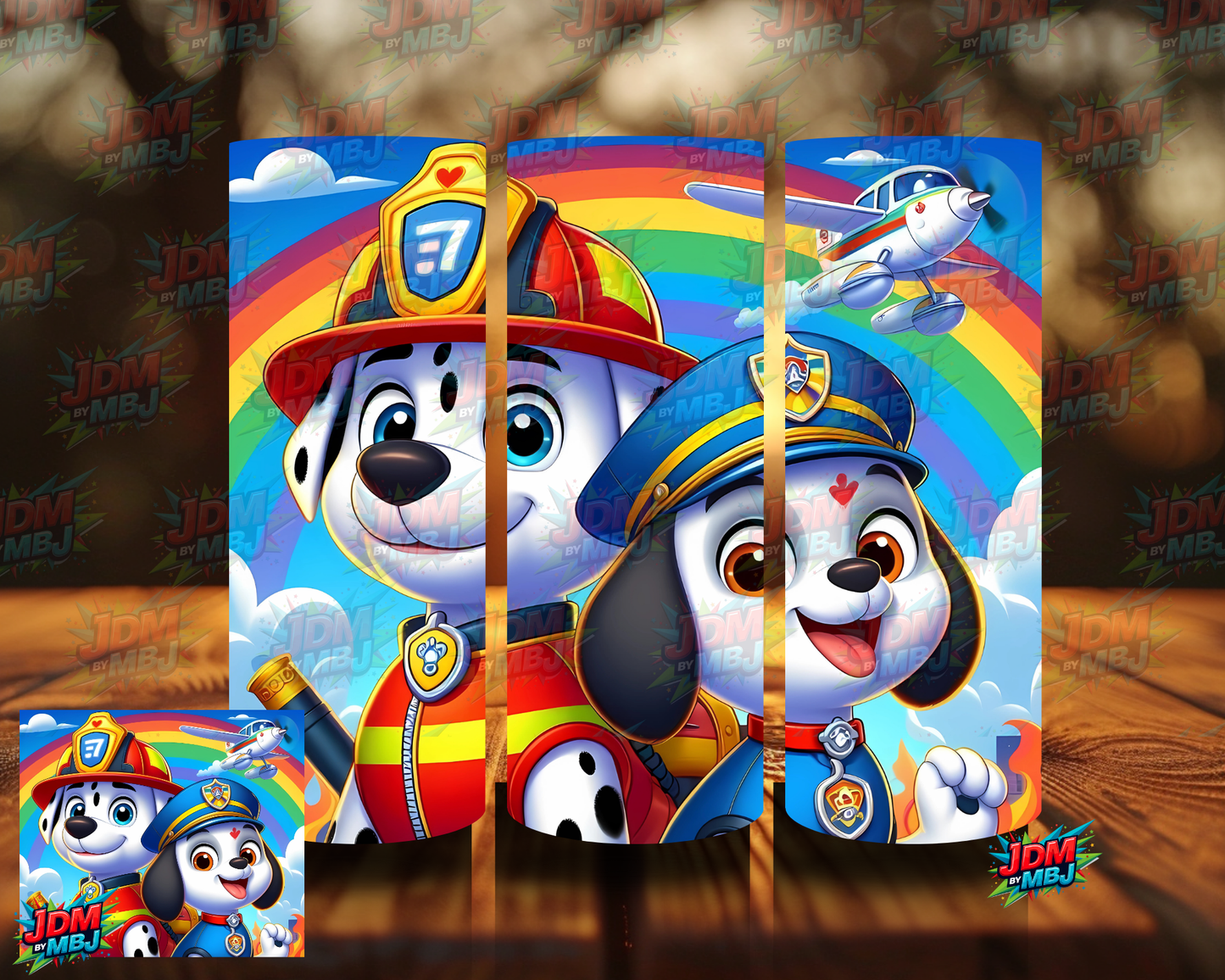 Inspired by Paw Patrol Sublimation Prints