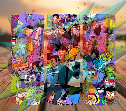 Inspirado en las impresiones de sublimación de Johnny Bravo