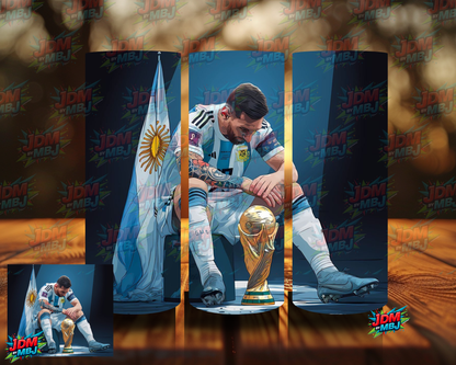 Inspired by Messi Soccer Player Sublimation Prints