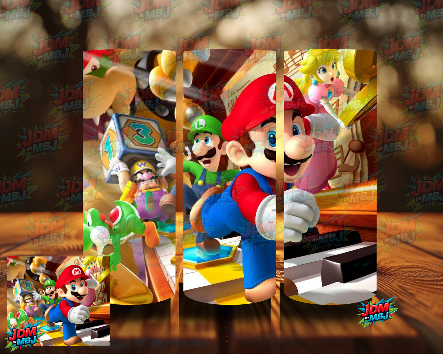 Inspired by Super Mario Sublimation Prints