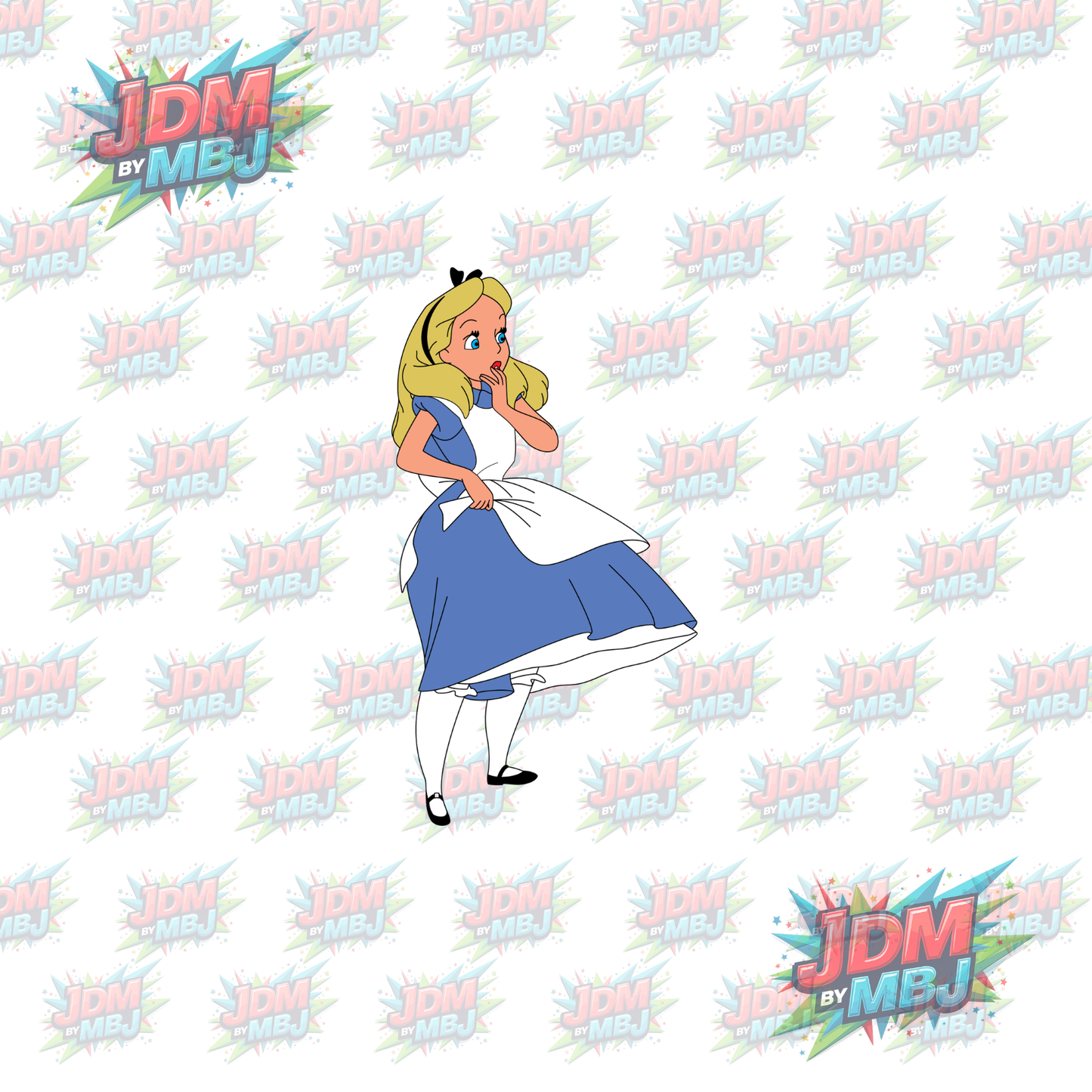 Iron On - Alice In Wonderland DTF