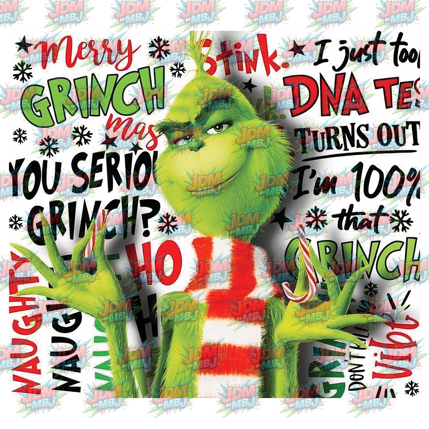 Inspired by Grinch Sublimation Prints
