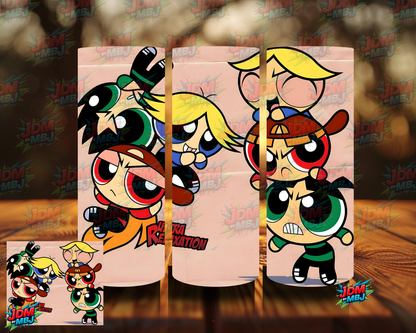 Inspired by Power Puff Girls Sublimation Prints