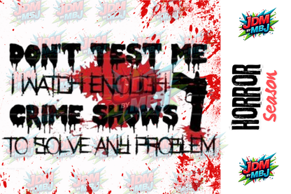 Inspirado en el terror [Volumen 1] Impresiones por sublimación