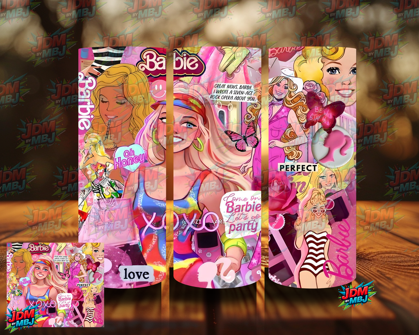 Inspired by Barbie Volume 2 Sublimation Prints