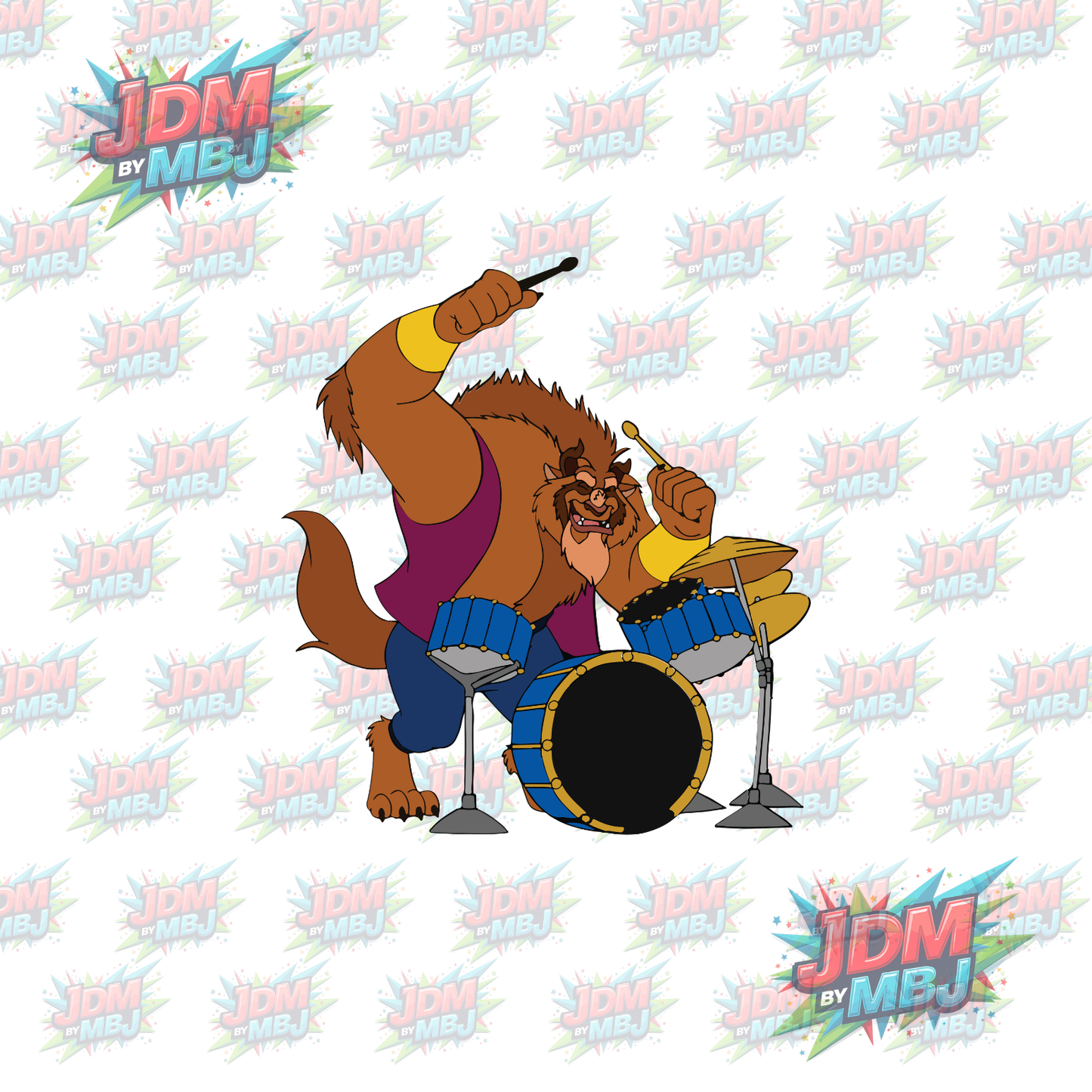 Iron On - Beauty & The Beast DTF