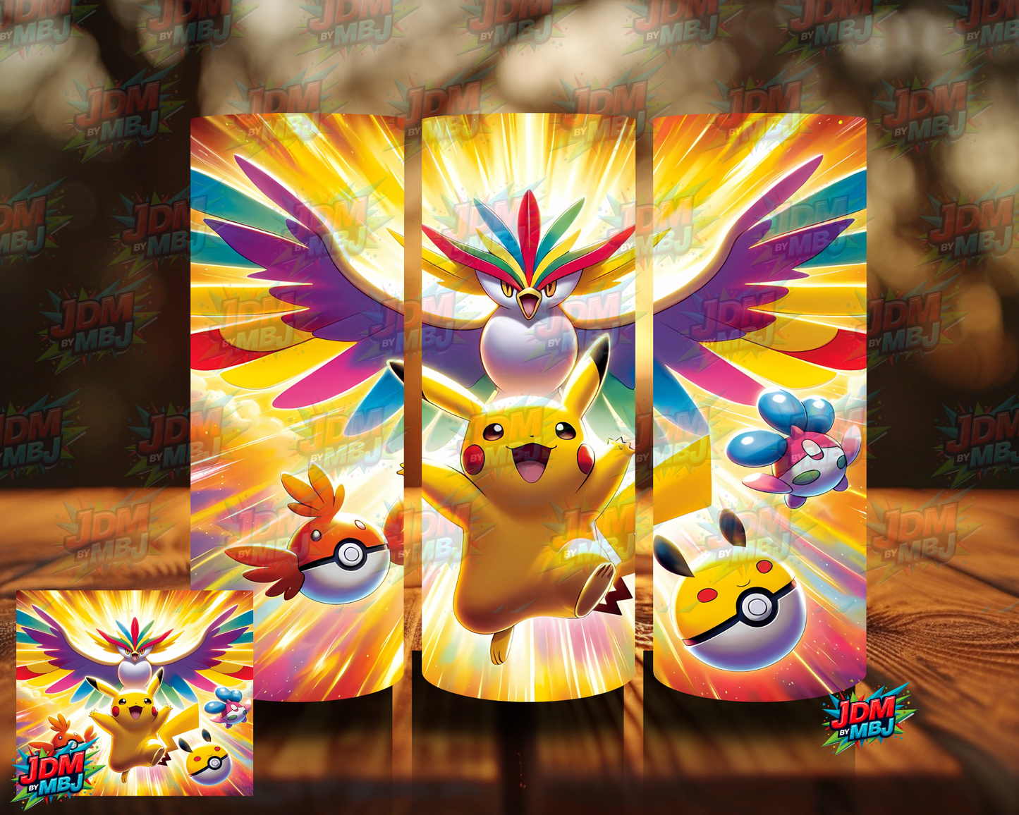 Inspired by Pokémon Sublimation Prints