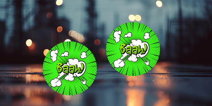 Impresiones de sublimación de posavasos de Super Mario (8 por página)