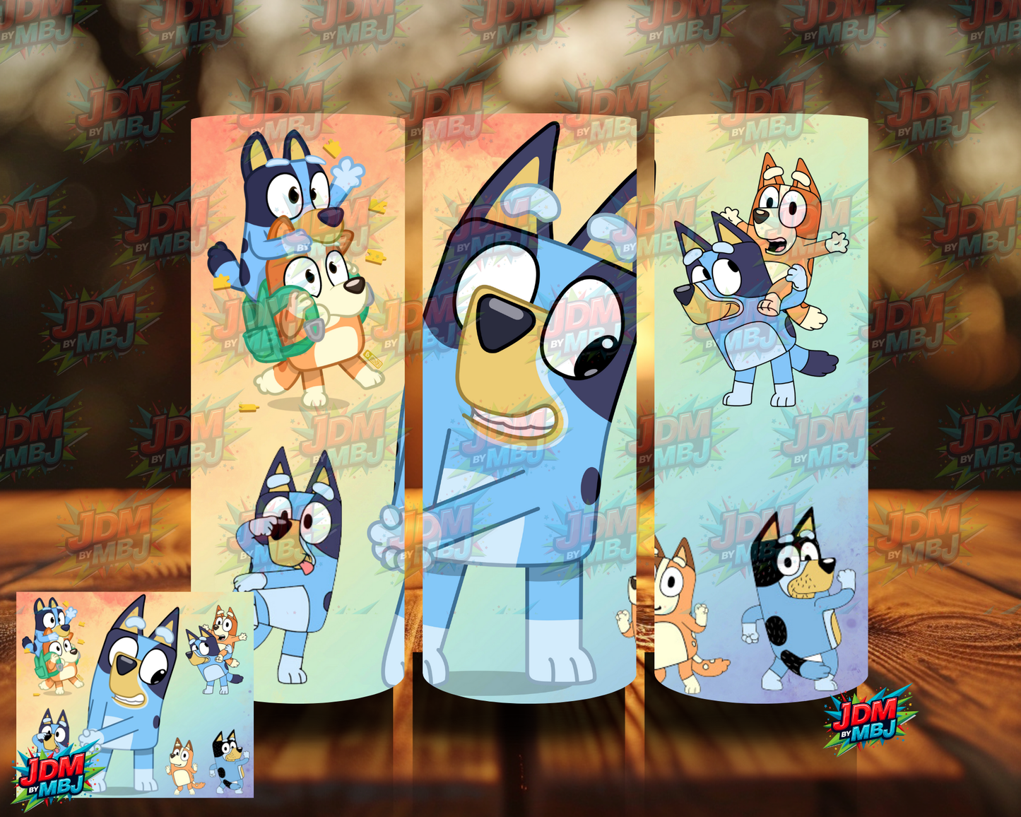 Inspired by Bluey Sublimation Prints