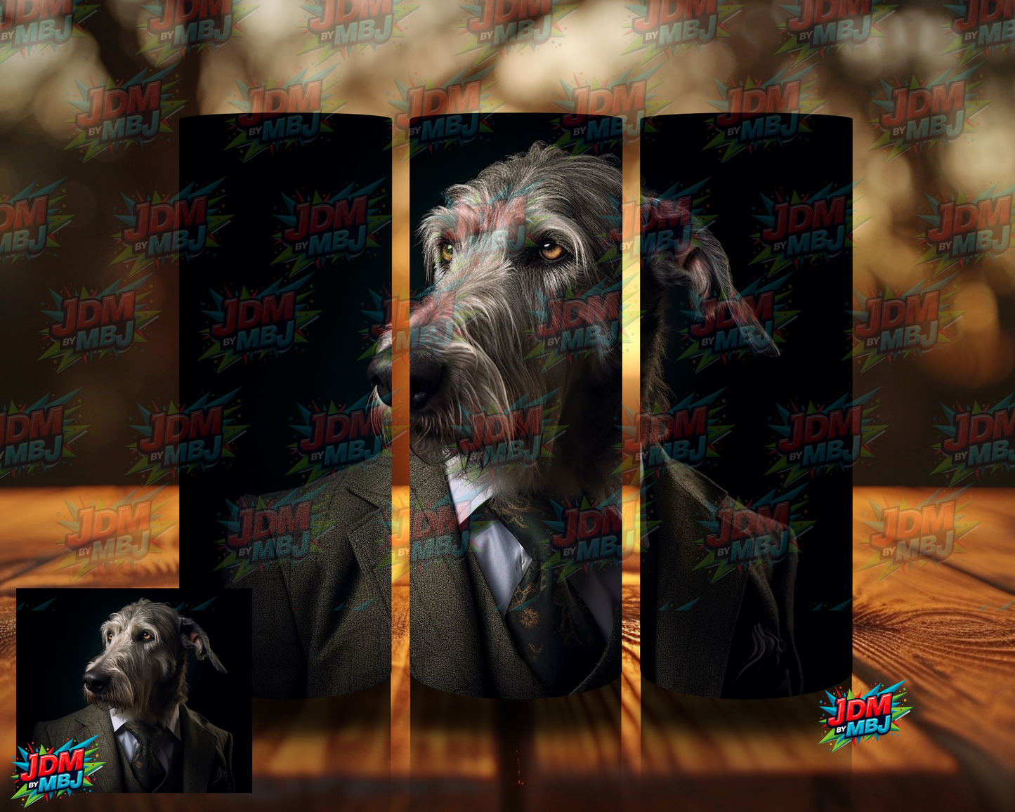 Dog's in Suit Sublimation Prints