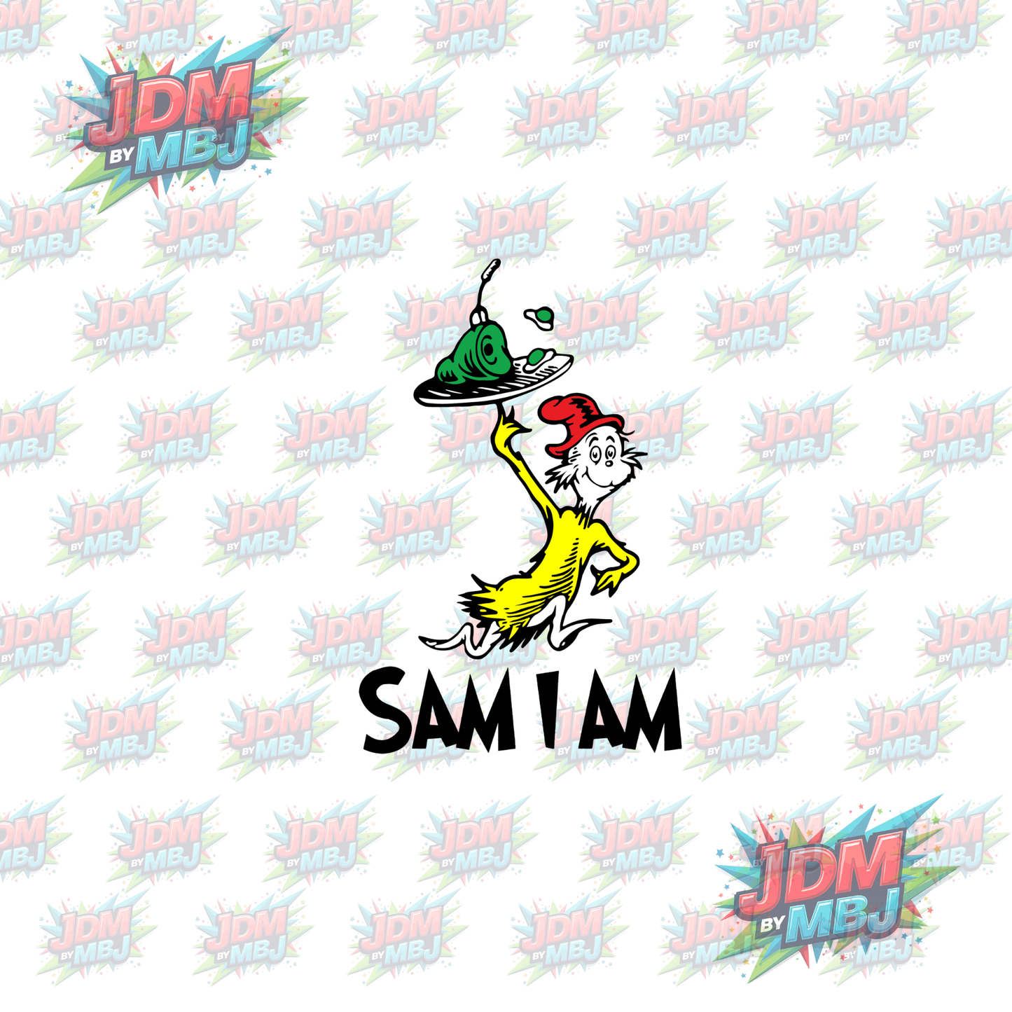 Iron On - Cat In The Hat DTF