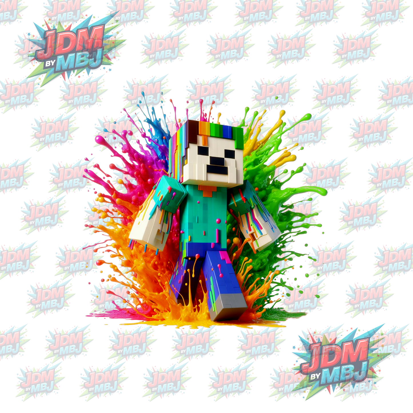 Iron On - Inspired Disney Colour Splash DTF 20cm