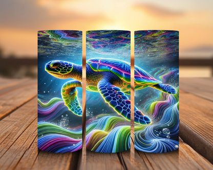 Inspirado en las impresiones de sublimación de tortugas