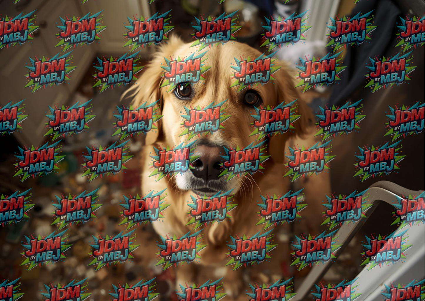 Golden Retriever Cutting Board Sublimation Prints