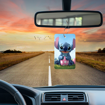 Inspired by Stitch Car Air Freshener Sublimation Prints